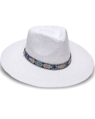 Nikki Beach Women's Aspen Straw Rancher Hat