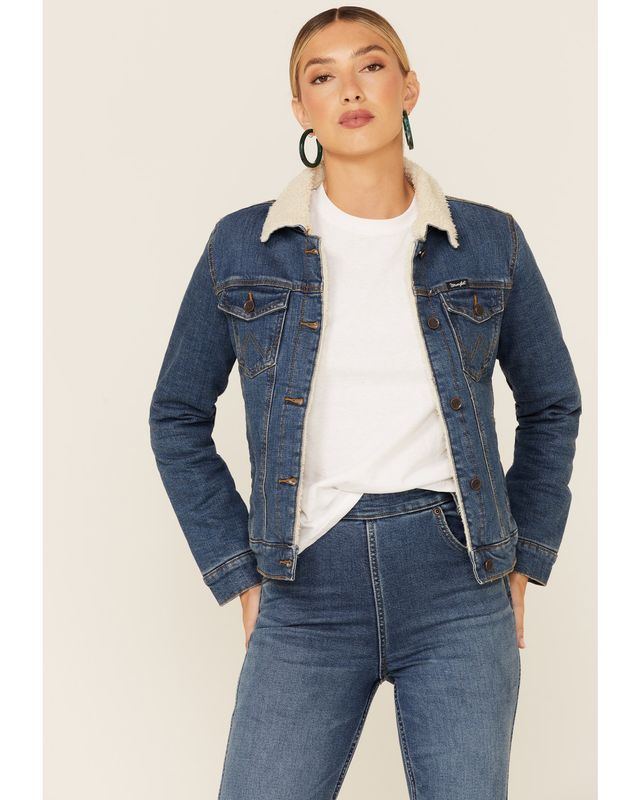 wrangler authentics women's denim jacket