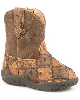 Roper Infant Boys' Bird Blosk Western Boots - Round Toe