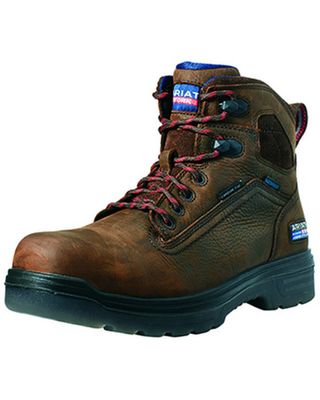 Ariat Men's Turbo USA Waterproof Work Boots - Composite Toe