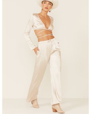 The Now Women's Champagne Sloan Pants
