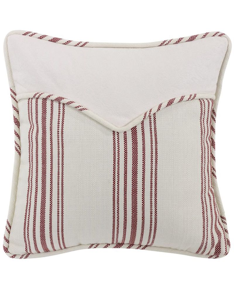 HiEnd Accents Red Stripe Envelope Pillow - 18" x 18"