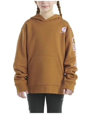 Carhartt Girls' Logo Graphic Hoodie