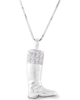 Kelly Herd Women's English Boot Necklace