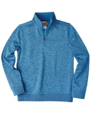 Cinch Boys' 1/4 Zip Up Embroidered Logo Pullover