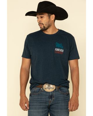Cody James Men's Forever Cowboy Graphic Short Sleeve T-Shirt