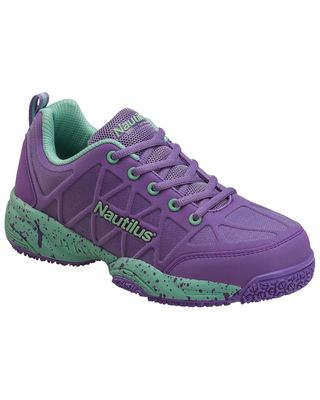 Nautilus Women's Oxford Athletic Work Shoes - Composite Toe