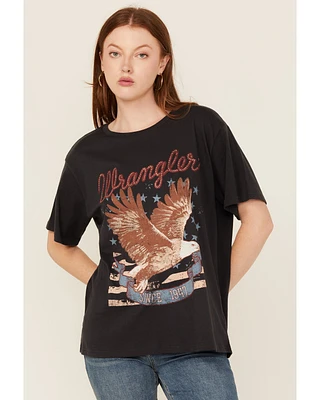 Wrangler Women's Eagle Short Sleeve Graphic Tee