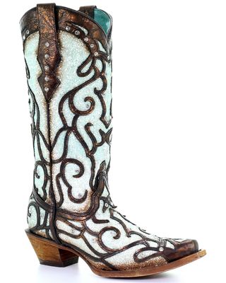 Corral Women's Glitter Western Boots - Snip Toe