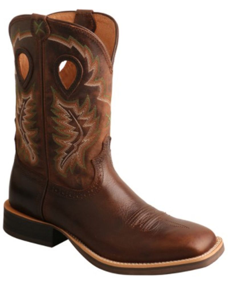 Twisted X Men's Top Hand Western Boots - Broad Square Toe