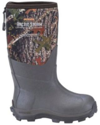 Dryshod Boys' Camo Arctic Storm Rubber Boots - Soft Toe