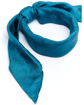 Cody James Men's Silk Jaquard Turquoise Scarf