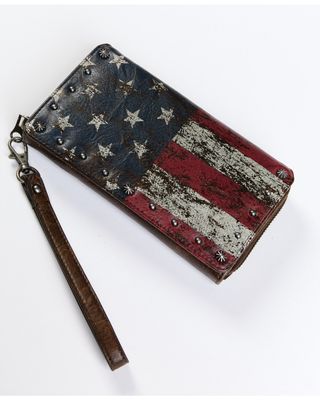 Shyanne Women's American Flag Wallet