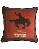 Carstens Home Western Rodeo Country Throw Pillow