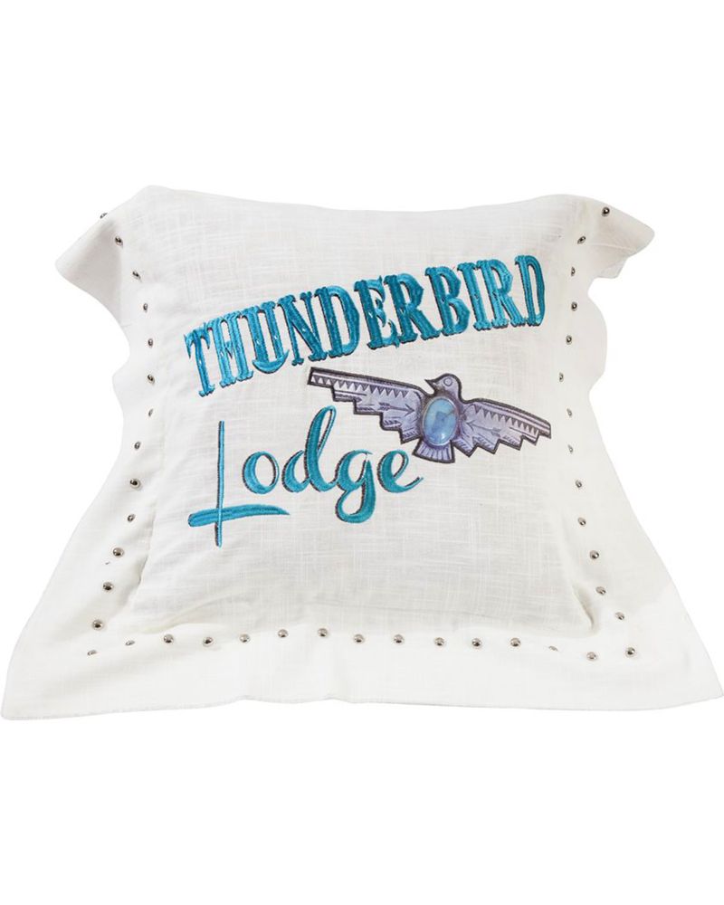 HiEnd Accents Thunderbird Linen Pillow