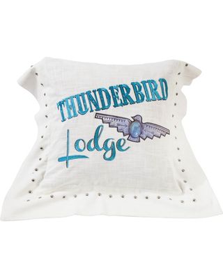 HiEnd Accents Thunderbird Linen Pillow