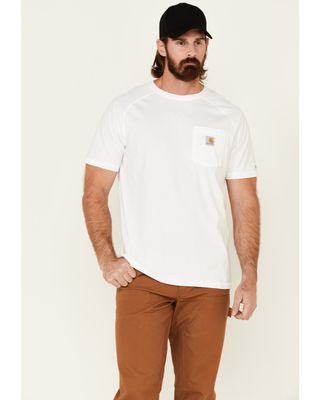 Carhartt Men's White Force Cotton Short Sleeve Work T-Shirt