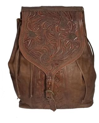 Kobler Leather Women's Tooled Backpack