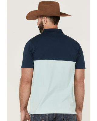 HOOey Men's Maverick Pique Stripe Polo Shirt