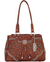 American West Lady Lace Multi-Compartment Tote