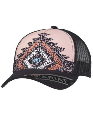 Ariat Women's Diamond Southwestern Print Ball Cap