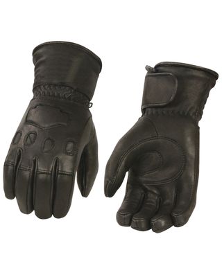 Milwaukee Leather Men's Deerskin Thermal Lined Gauntlet Glove