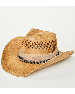 Shyanne Women's Woven Straw Cowboy Hat