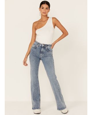 Free People Women's Electric Thunderbird Flare Jeans