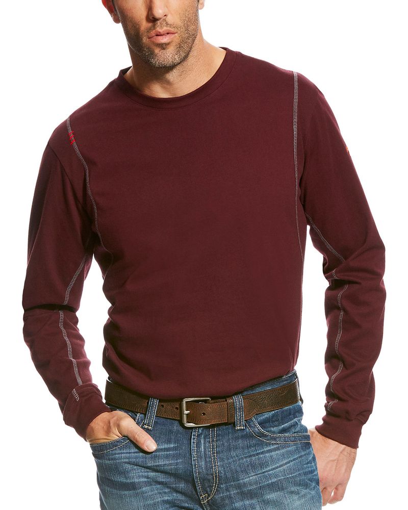 Ariat Men's FR AC Long Sleeve Work T-Shirt