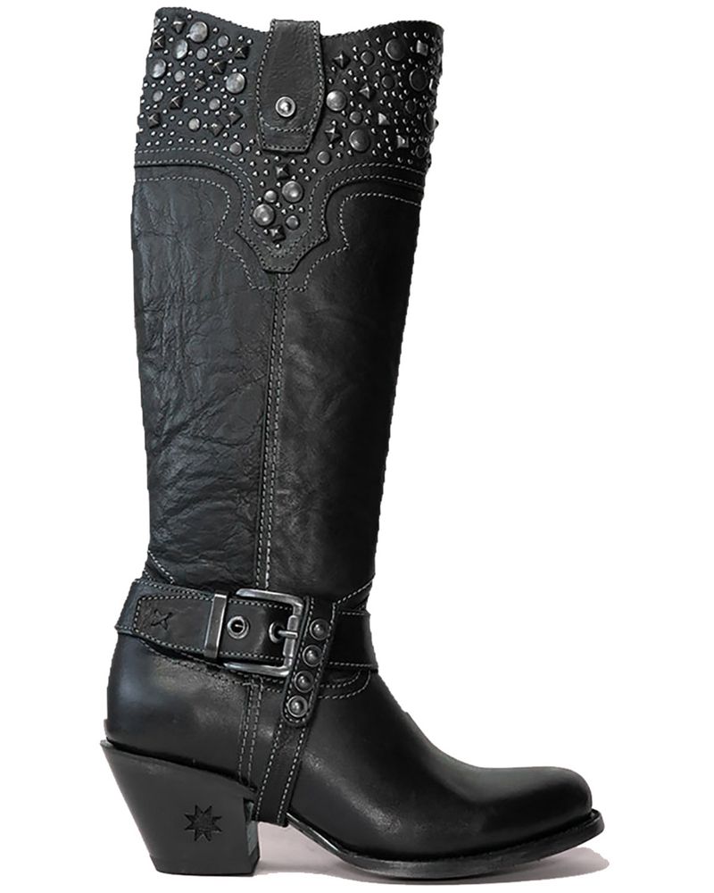 Black Star Women's Levelland Western Boots - Round Toe