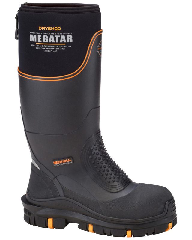 Dryshod Men's Megatar Met Guard Work Boots - Steel Toe