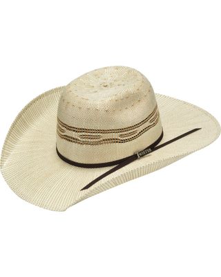 Twister Two Tone Straw Cowboy Hat