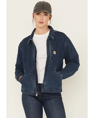 Carhartt Women's Detroit Loose Fit Denim Jacket