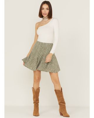 Wishlist Women's Ditsy Floral Mini Skirt