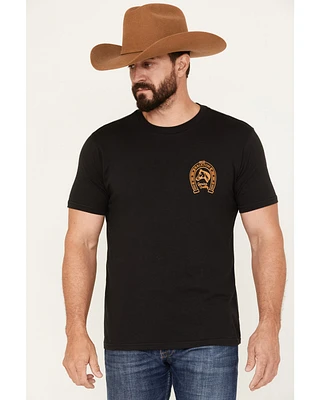 Brixton Men's Horseshoe Graphic Short Sleeve Tailored T-Shirt