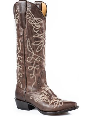 Stetson Women's Embroidered Adeline Western Boots