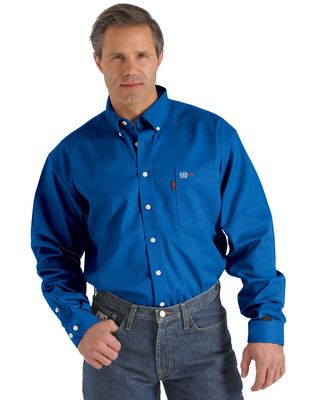 Cinch Men's WRX FR Long Sleeve Button Down Woek Shirt