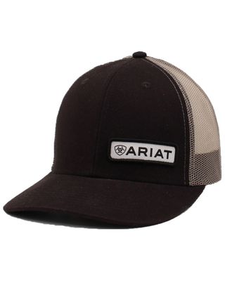 Ariat Men's Offset Patch Ball Cap