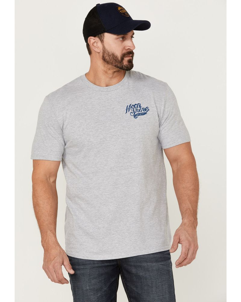 Moonshine Spirit Men's Cream Trail Blazer Graphic T-Shirt