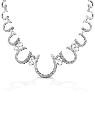 Kelly Herd Women's Multi Horseshoe Necklace