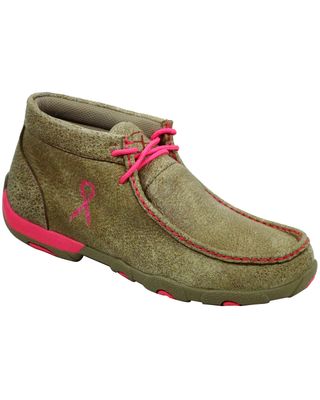 Twisted X Women's Lace-Up Moc Toe Driving Shoes
