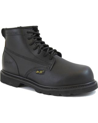 Ad Tec Men's 6" Lace Up Uniform Boots