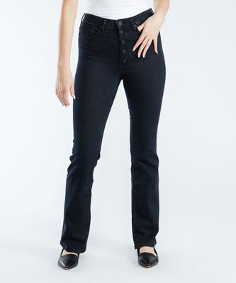 flawless high rise boot cut jeans