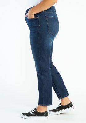 high rise mom jeans