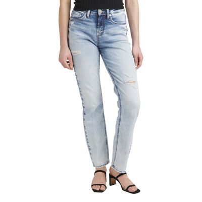 avery high rise straight jeans