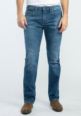 six straight leg jeans