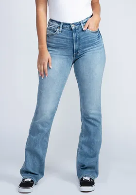 high rise vintage bootcut jeans