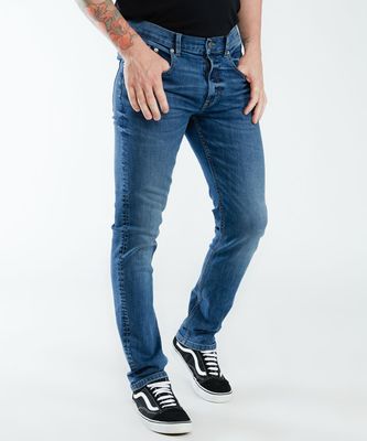 the slim straight jeans