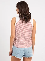 mildred muscle tank stripe