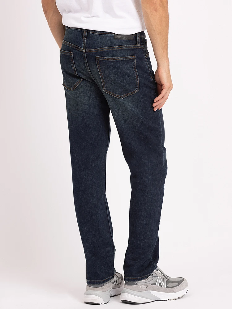 marcus classic straight knit jean dark authentic